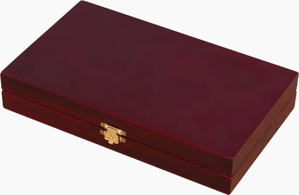 Jeu de Backgammon en bois Goki - Mallette de voyage classique 38 cm - 2