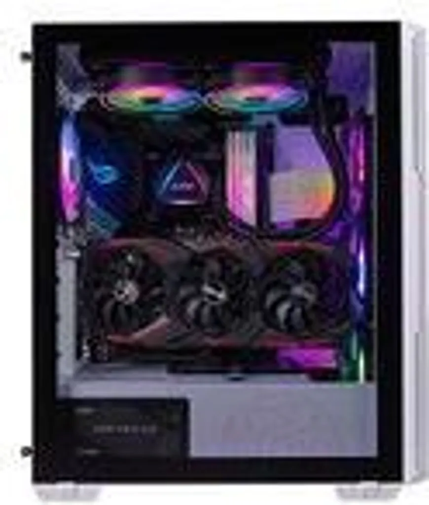 Boîtier PC ATX Adata XPG STARKER AIR blanc pour config gaming silencieuse