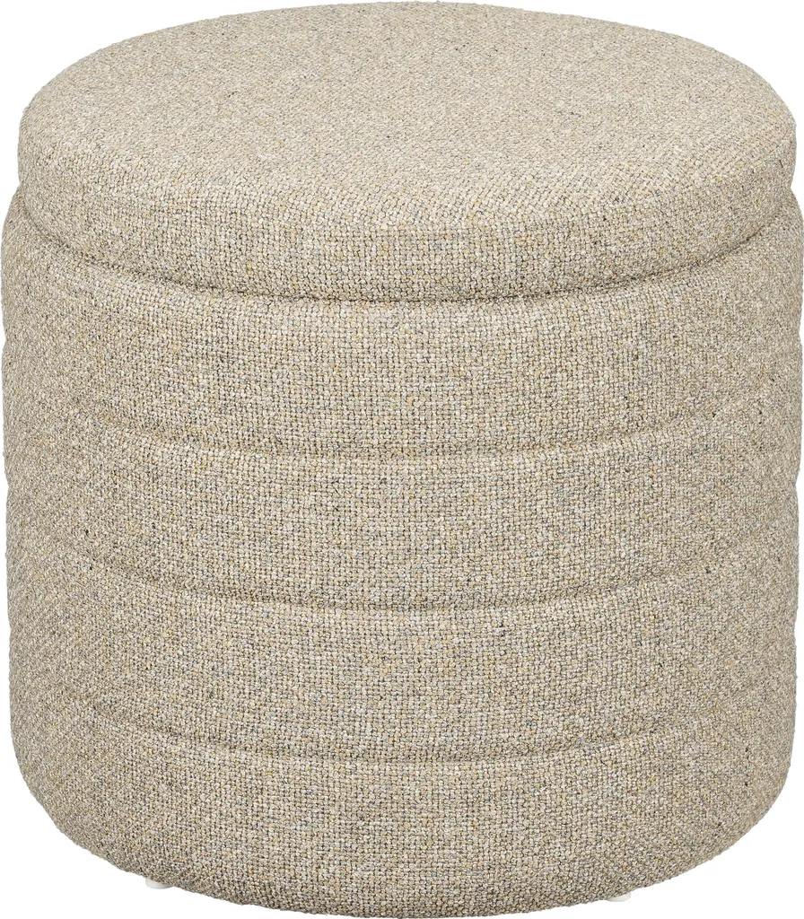 Boîte de Rangement Anti-Désordre en Bois Beige 42x42x40 cm