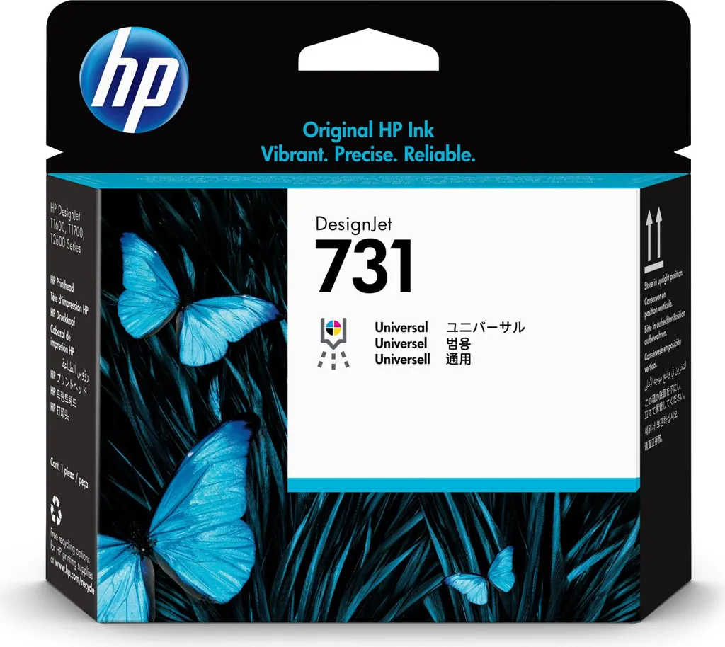 HP 731 Testina di stampa Originale P2V27A per DesignJet SD Pro MFP