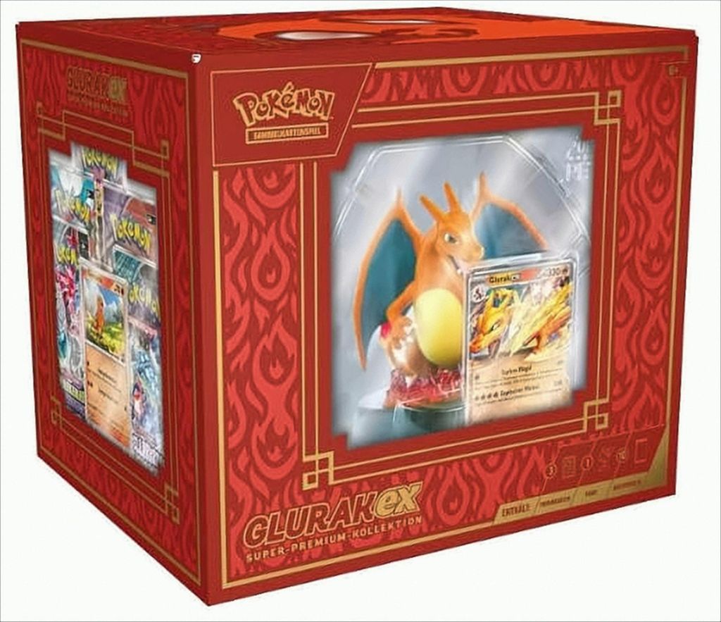 Pokémon-TCG: Glurak-ex Super-Premium-Kollektion Produktbild 