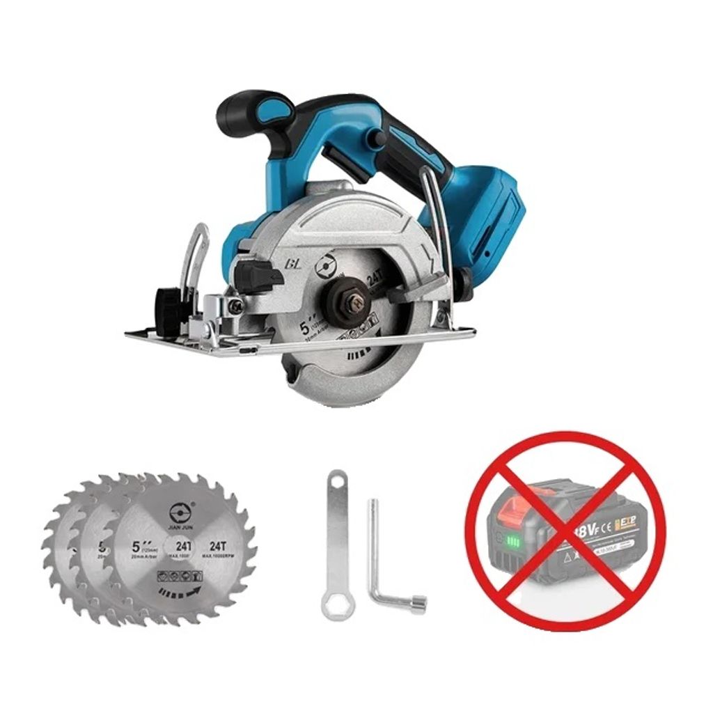 Okružní pila, bezkartáčový motor, nastavitelný úhel řezu, Obrázek produktu 