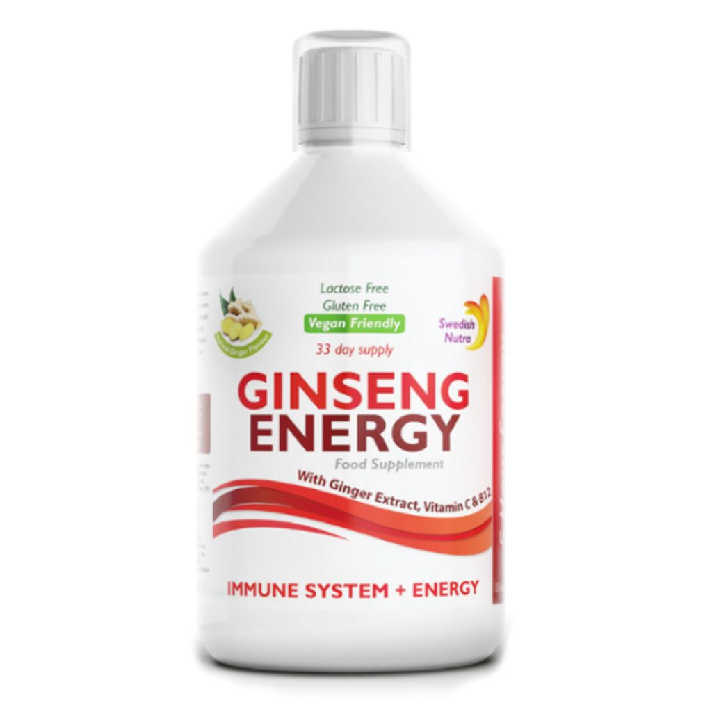 Swedish Nutra Ginseng Energy  Natrlicher Energieschub fr Produktbild 