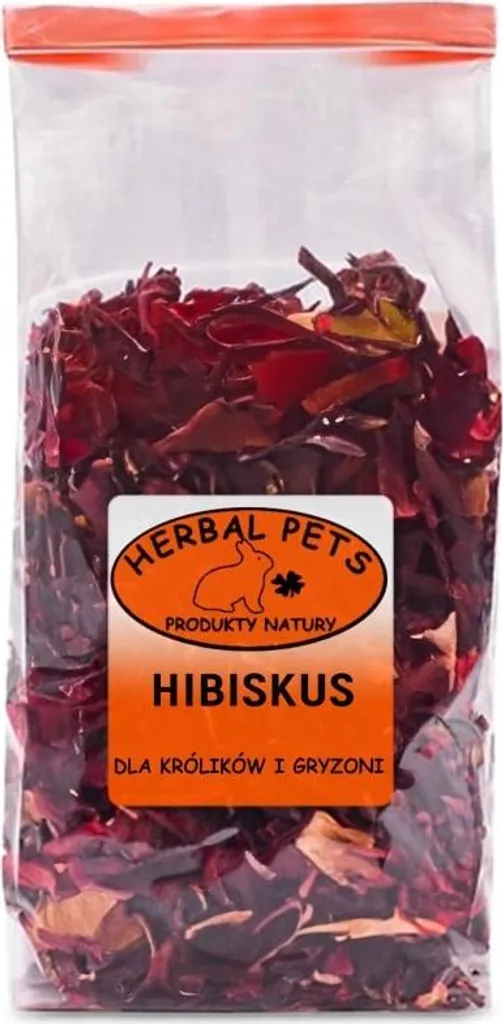 Fiori di Ibisco Biologici Herbal Pets - Benessere Roditori 60g