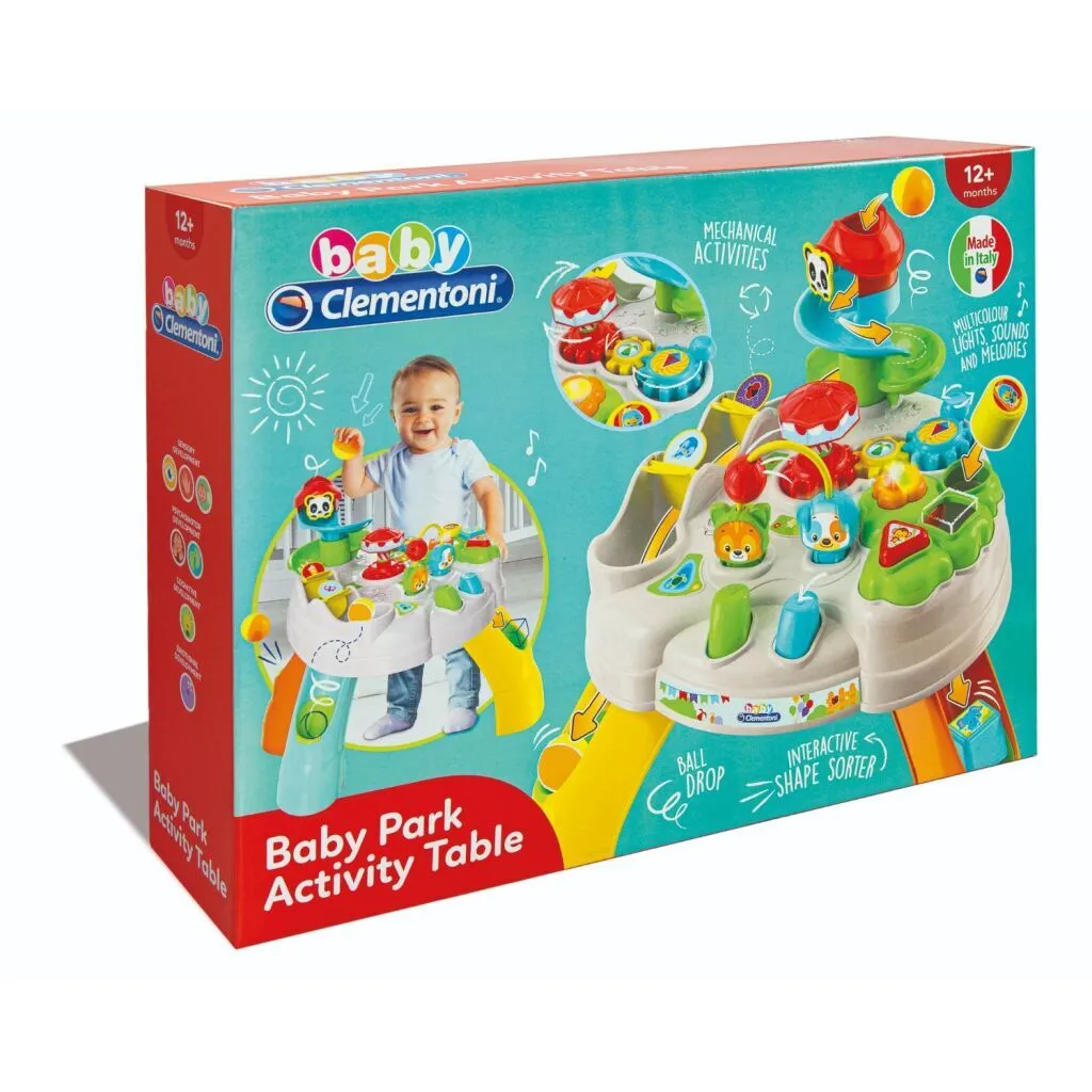 Clementoni Baby Table d'activités interactive et table d'éveil premier âge - 12