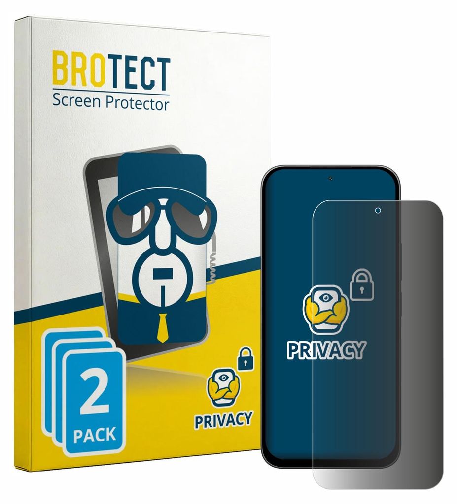 2x BROTECT Sichtschutzfolie für Xiaomi Redmi 17 Anti-Spy Produktbild 