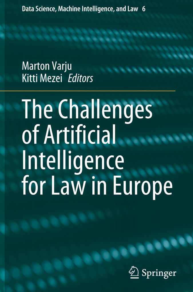 The Challenges of Artificial Intelligence for Law in Europe