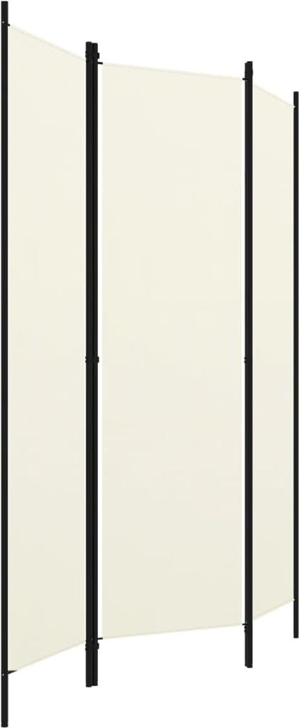 "Rabatt 2026"3-tlg. Raumteiler 1 PC Moderne HOMMIE - Trennwand/Sichtschutz - Weiß 150x180 cm - Paravents GermanyMöbel84266