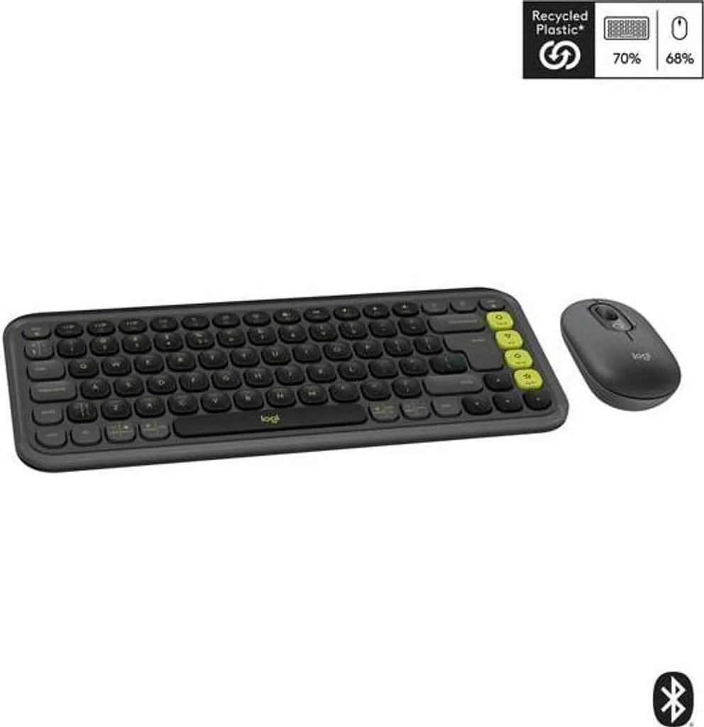 Logitech POP ICON COMBO Ensemble Silencieux Multi-Dispositifs Bluetooth - 2