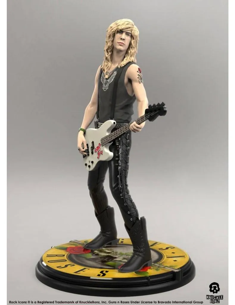 Décoration Rock : Statue Duff McKagan Guns n' Roses pour Studio et Salon