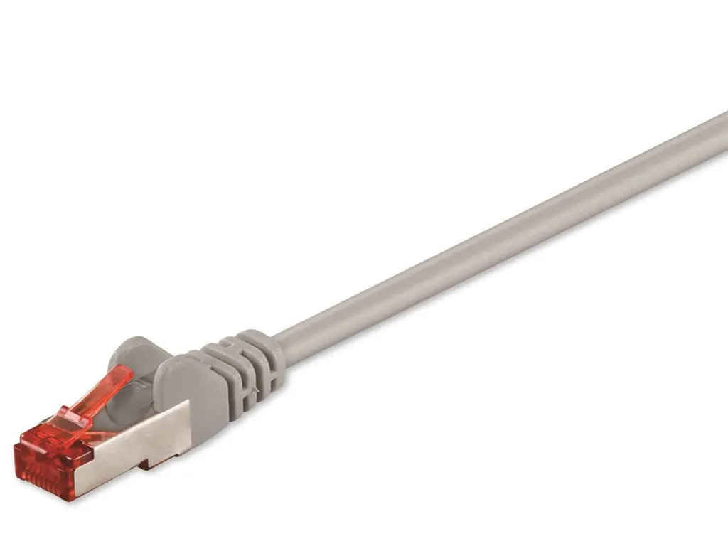 Goobay 50893 Cavo di Rete CAT 6 S/FTP 20m LSZH Grigio Rame