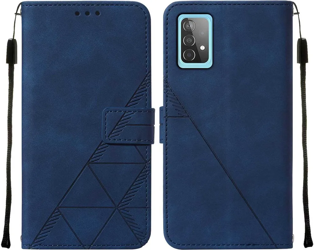 Recensione Cover Samsung A52 5G: Protezione Pelle Blue Goffrata