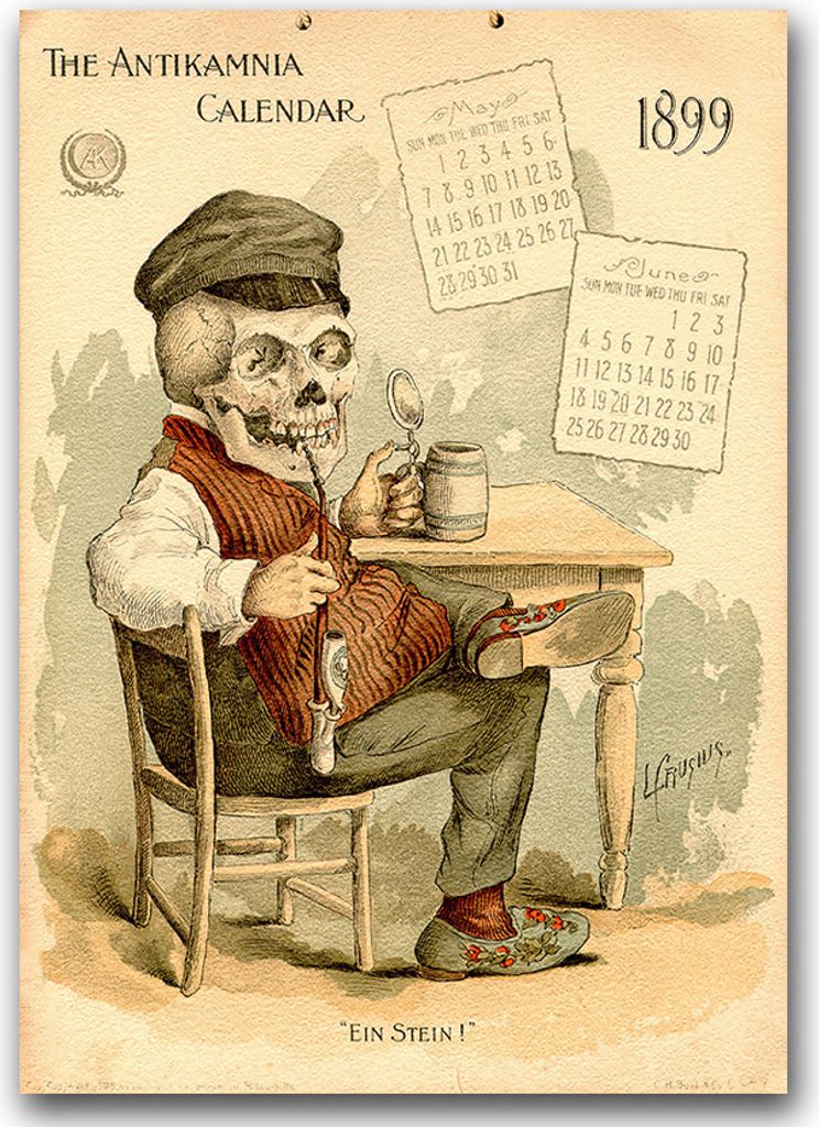 Poster - Canvas - Leinwand - 59,4 cm x 84,1 cm - Fotoposter - Leinwandkunst - Kalender Antikamnia