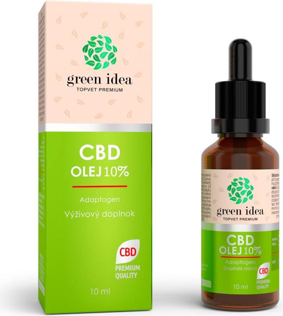 Topvet CBD OLEJ 10 % Obrázek produktu 