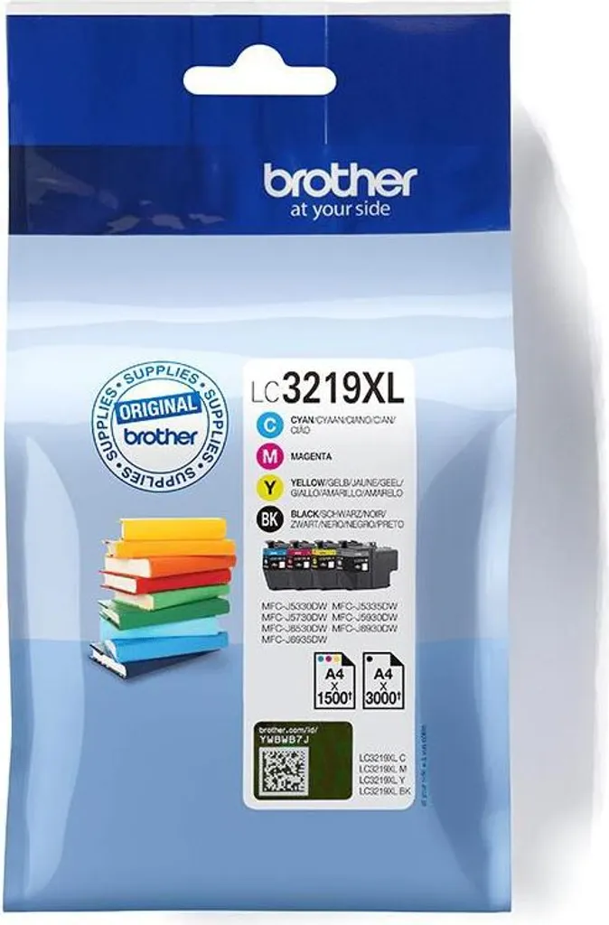 Kit Brother LC3219 pour Impression de Documents Professionnels de Qualité