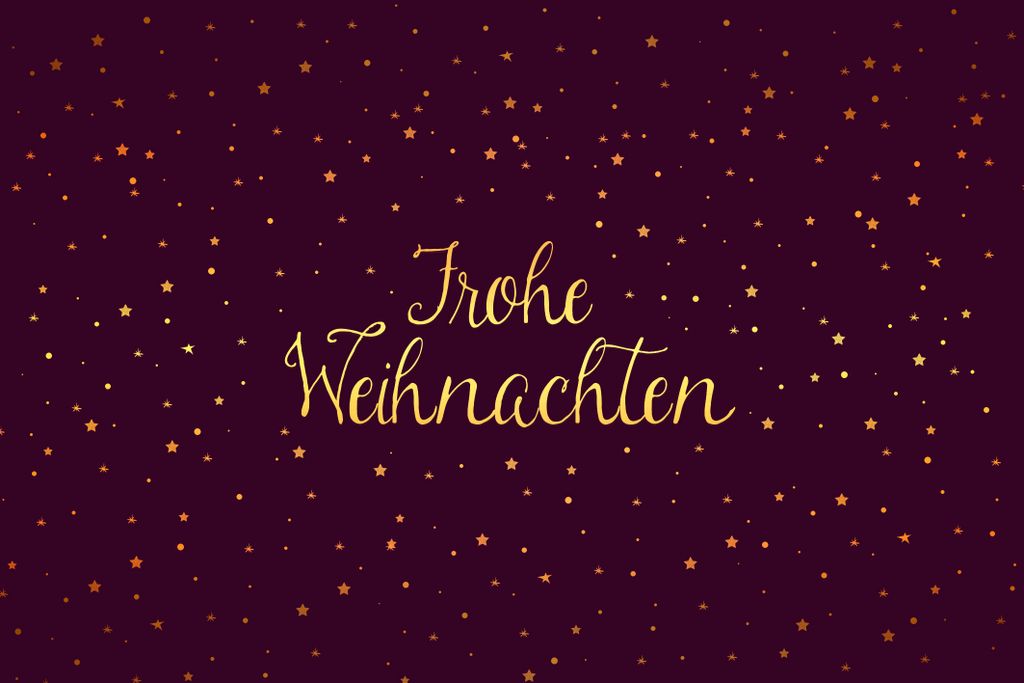 Weihnachten 5er-Beutel - Glückwunschkarten im Format 18 x 12 cm - 5