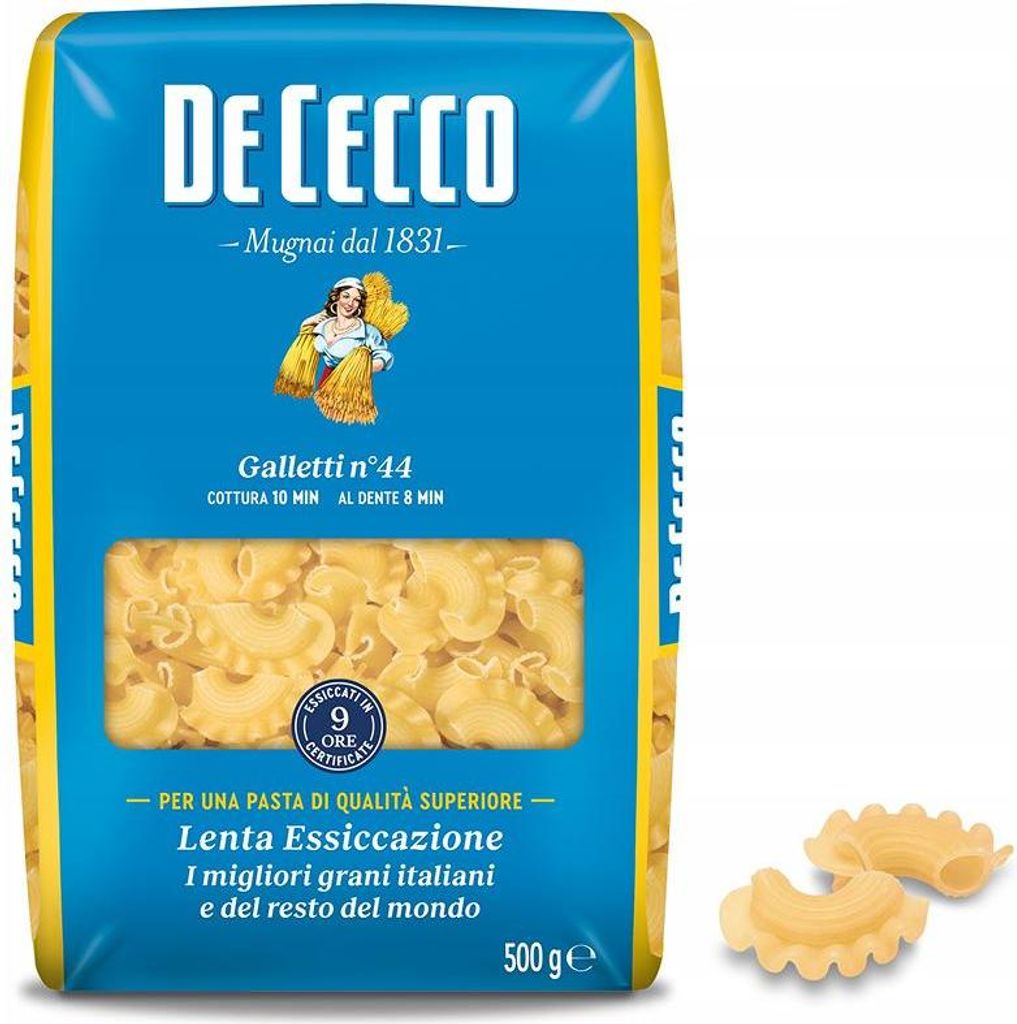 De Cecco Galletti n.44 500 g italské těstoviny Obrázek produktu 