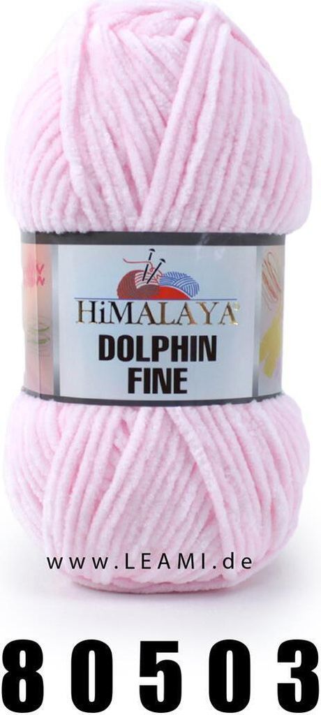 Himalaya Dolphin FINE (100g/175m) 80503 babyrosa Produktbild 