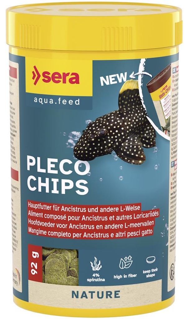 Sera Pleco Chips 250ML Productafbeelding 