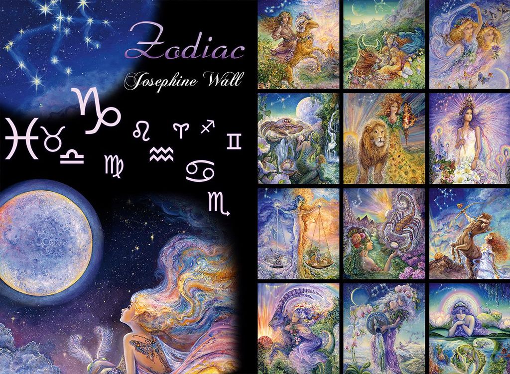 Bluebird Puzzle Kunst-Zodiac Zeichen Puzzle - 3000 Teile Fantasie