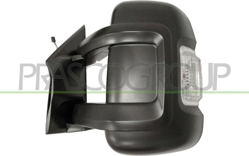Rétroviseur Extérieur Gauche pour Fiat Ducato et Citroën Jumper - Noir Mat