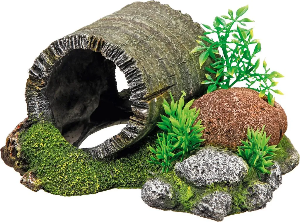 Offerta Ornamenti Aqua Holztunnel - Tunnel Legno per Pesci 18,5cm