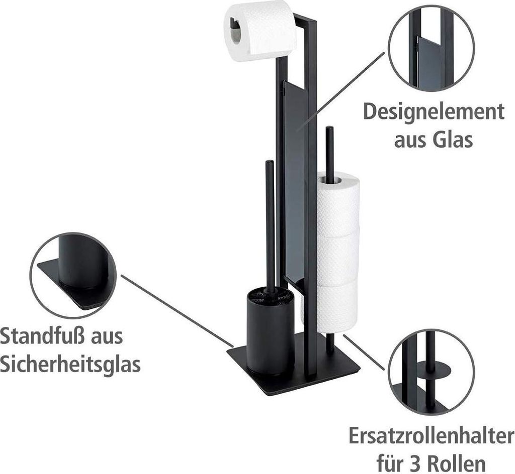 Zestaw toaletowy Rivalta Black 23708100 Zdjęcie produktu 21