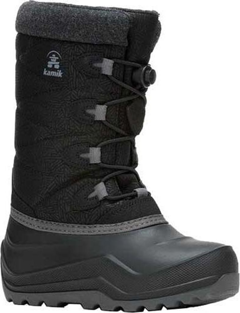 Kamik Iceangel Schneestiefel Für Jugendliche Schwarz EU 37 Jungen,Mädchen Schwarz EU 37