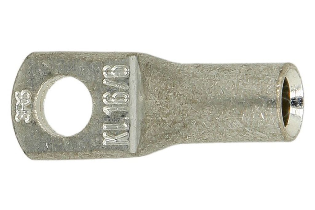 KLAUKE Rohrkabelschuh, 16mm², M6, 12mm breit, Stück