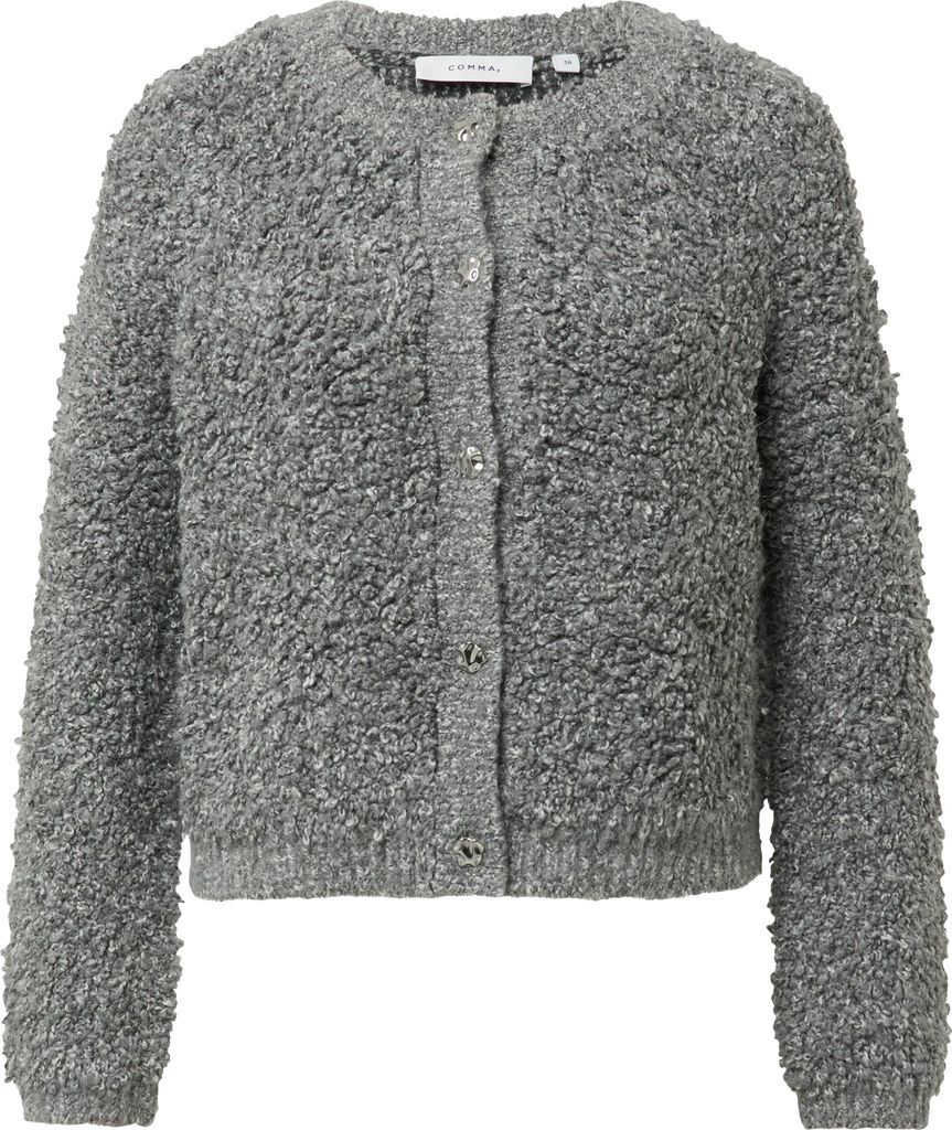 Strickjacke 95X5 GREY/BLACK Größe 36