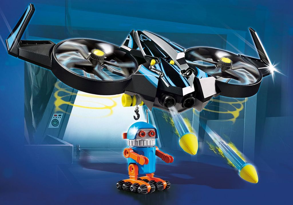 PLAYMOBIL 70071 The Movie Robotitron con drone Immagine del prodotto 