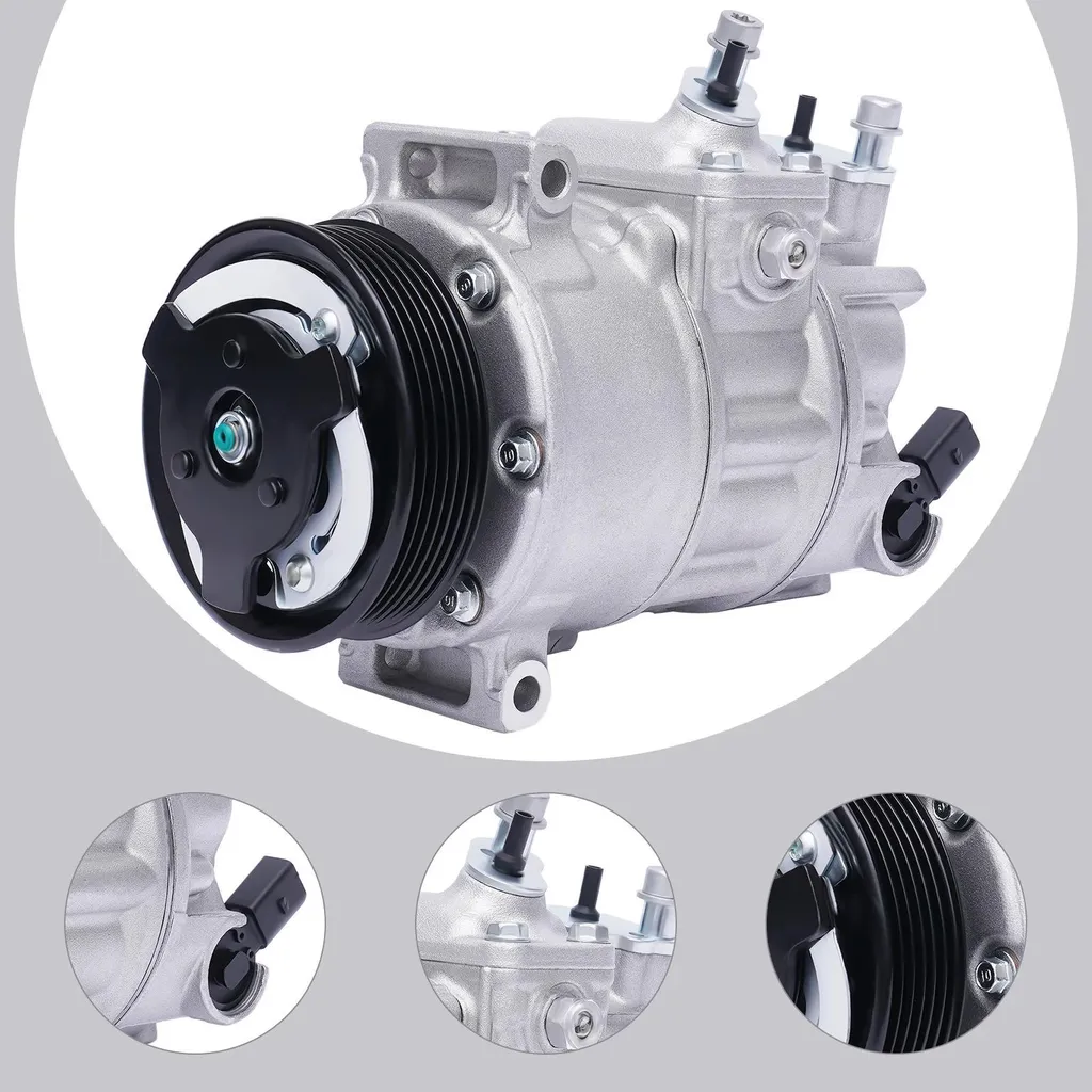 Compresseur de Climatisation Haute Performance CE Type Fermé 1K0820808 - 8