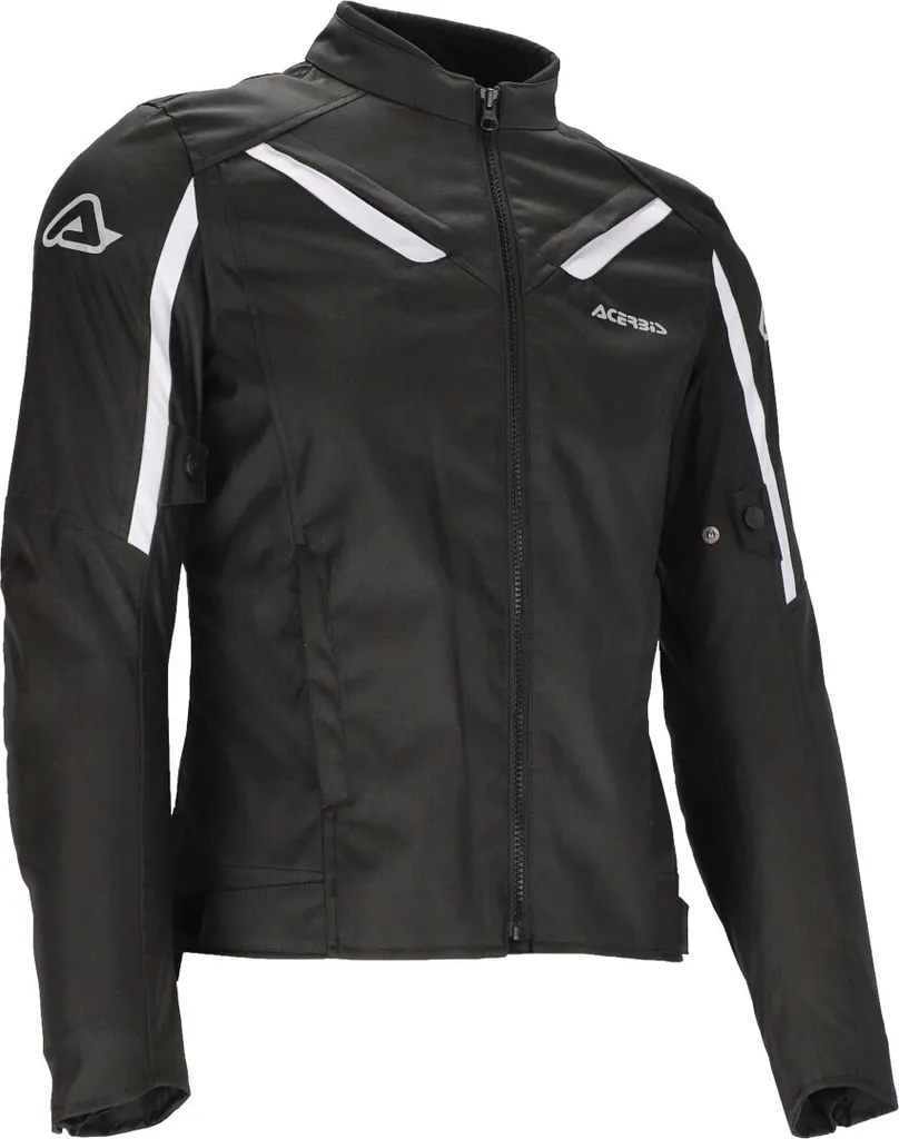 Blouson Acerbis X-Mat en Textile Résistant avec Design Sportif Noir M