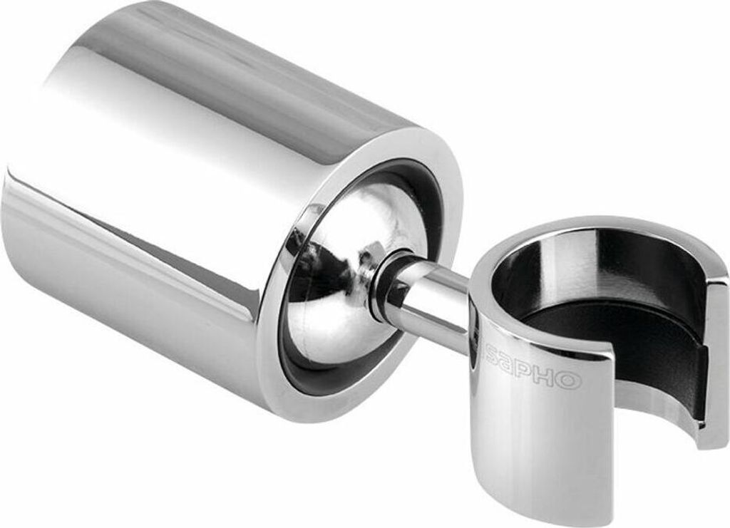 Sapho Brausehalter mit Drehgelenk, Chrom Produktbild 