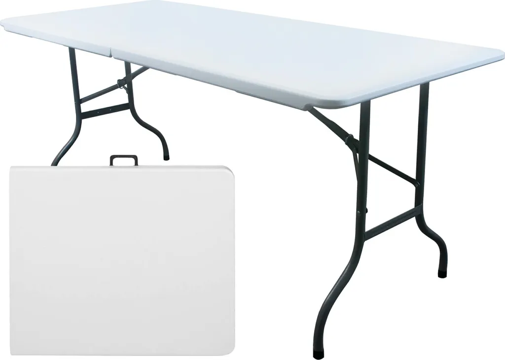 Table de Réception Pliante 244 cm - Table de Collectivité Robuste Gotel