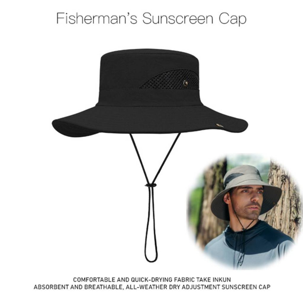 Sonnenhut, Outdoor Safarihut, Sommerhut mit breiter Krempe, Produktbild 1