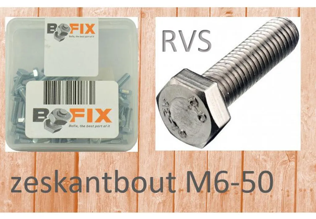 Boulon Anti-Corrosion M6x50 Acier Inox : Fini la Rouille sur vos Fixations