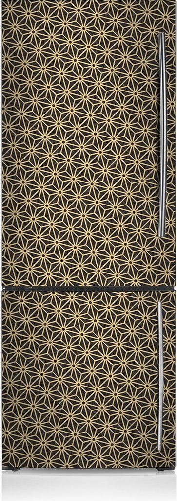 Magnetfolie Aufkleber Kühlschrankmagnete 60x205 cm - Würfel und Punkte.
