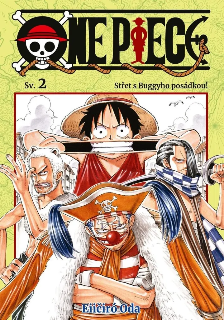 One Piece Tome 2 Édition Brochée : Le Duel de Luffy contre Clown Baggy
