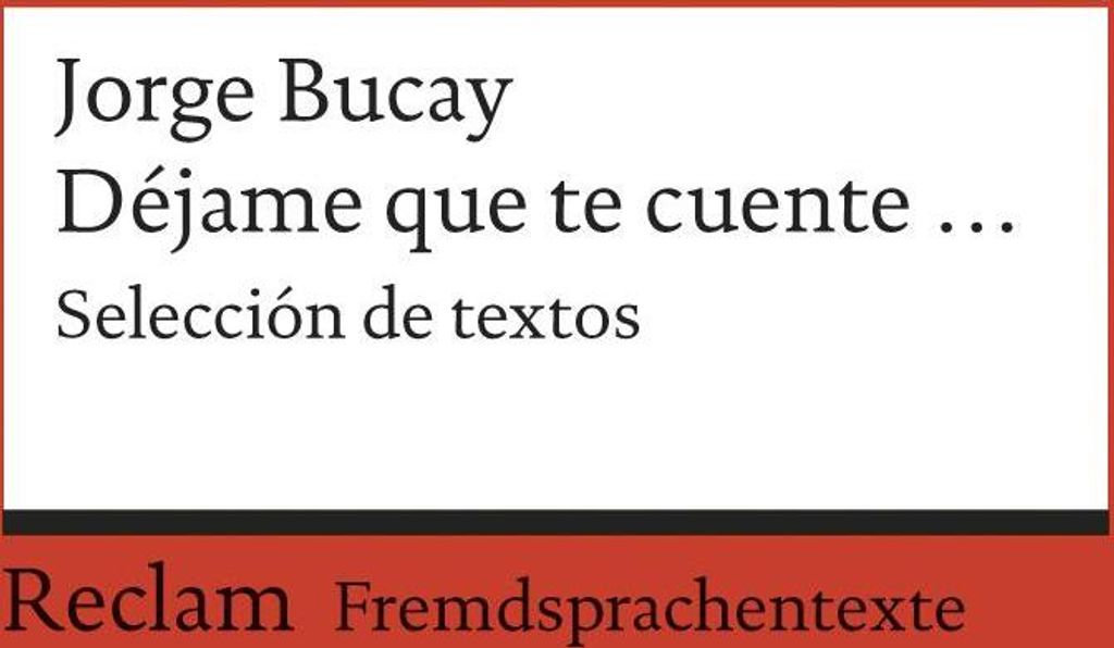 Déjame que te cuente... Selección de textos