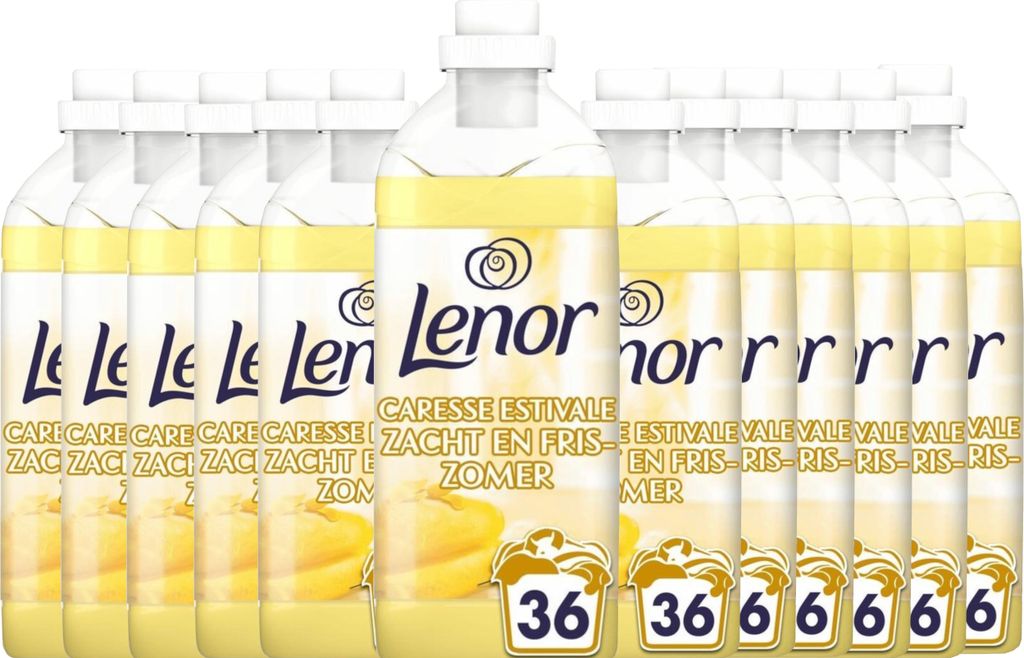 Lenor Zomerbries Weichspüler – 12 x 36 Waschgänge – Produktbild 1
