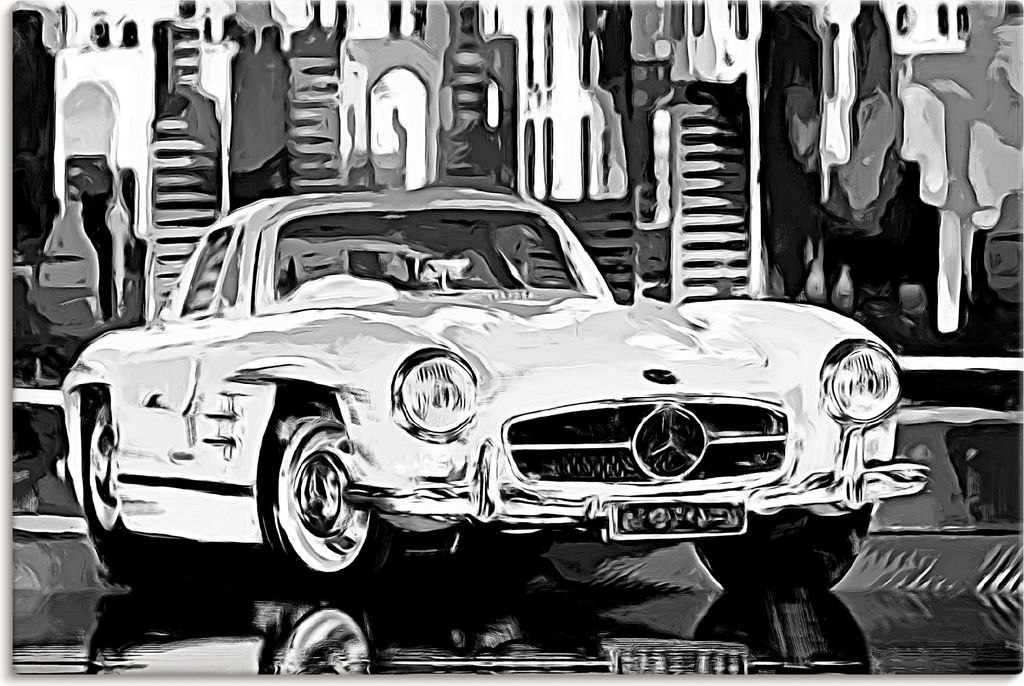 ARTland Leinwandbild 300 SL Flügeltürer Größe: 30x20 cm