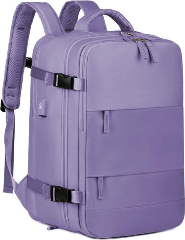 Somstyle Reiserucksack - 45 x 31 x 20 cm - Handgepäcktasche mit Schuhfach - Schulrucksack - Mit USB-Ladeanschluss - Geeignet für 14-Zoll-Laptop -...