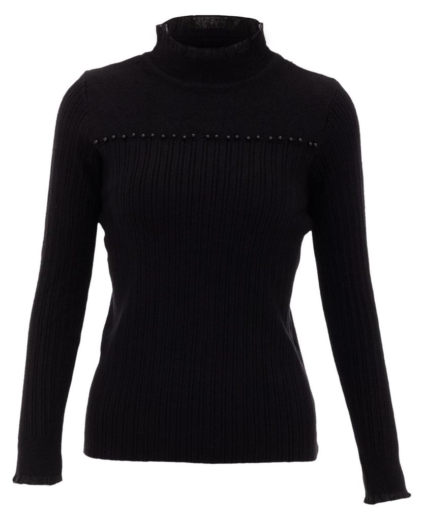 LUREA damen strickpullover - Schwarz, XS/S