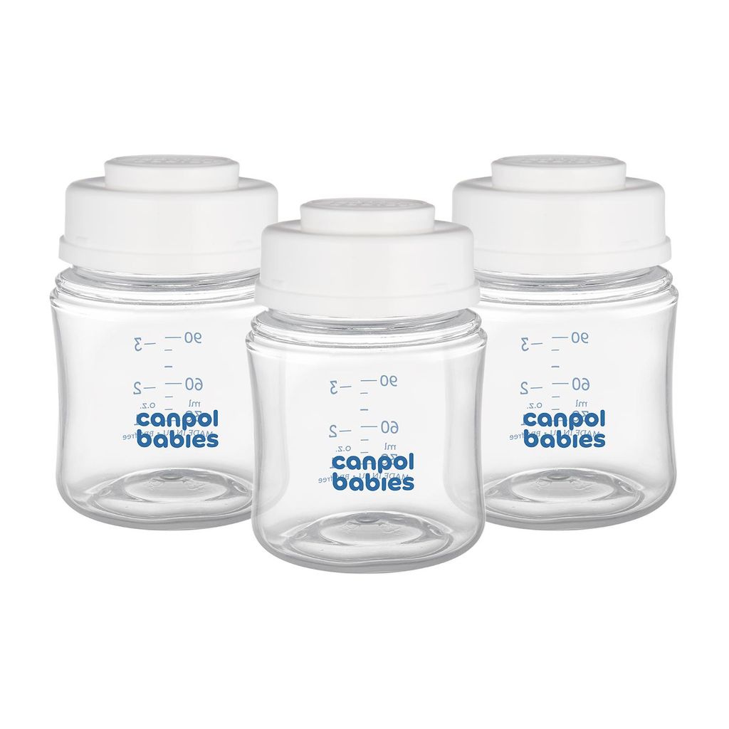 Sada lahví na skladování potravy Canpol, objem 120 ml, 3 Obrázek produktu 