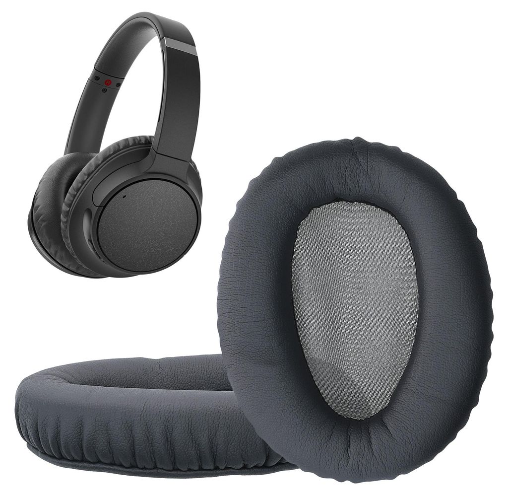 kwmobile 2x Ohr Polster für Sony WH-CH700N Ohrpolster - Ersatz Ohrpolster - Kopfhörer Ersatzteile - Kopfhörer Ersatzpolster für Over Ear Headph...