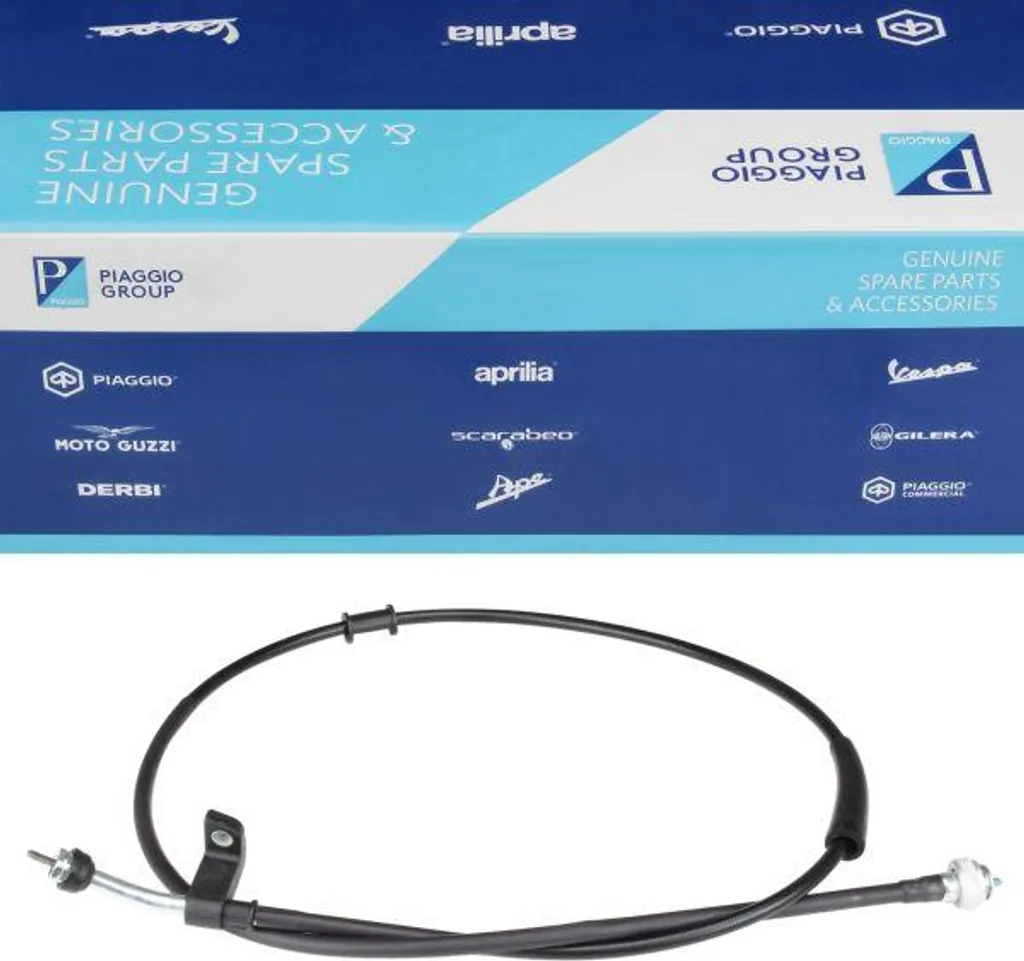 Cavo Tachimetro Piaggio Beverly 400 500 | Ricambio Nero Alta Resistenza