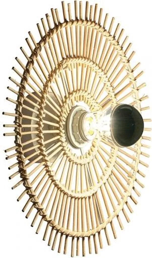 Applique Murale pour Déco Naturelle Marron - Solution Éclairage Boho - 3