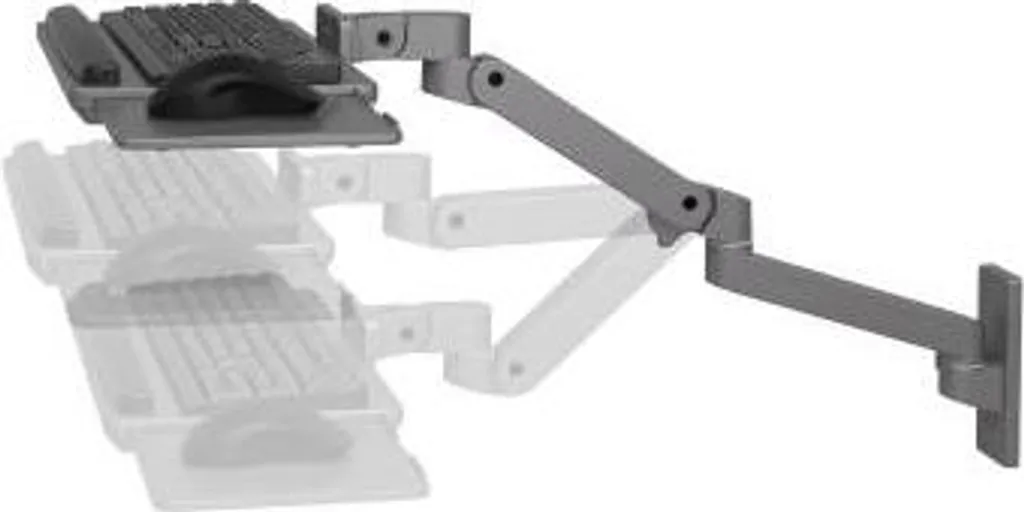 Bras de Bureau pour Écran PC Ergotron LX Pro Support Simple Articulé - 5