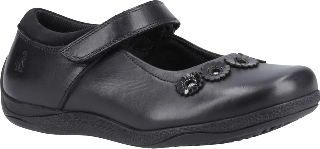 Hush Puppies - Mädchen Schul-Uniform-Schuhe "Christina", Leder FS10944 (33 EU) (Schwarz)